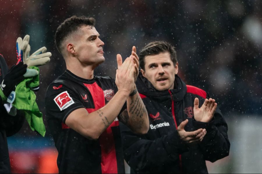 Granit Xhaka und Bayer Leverkusen grüssen vom Bundesliga-Thron.