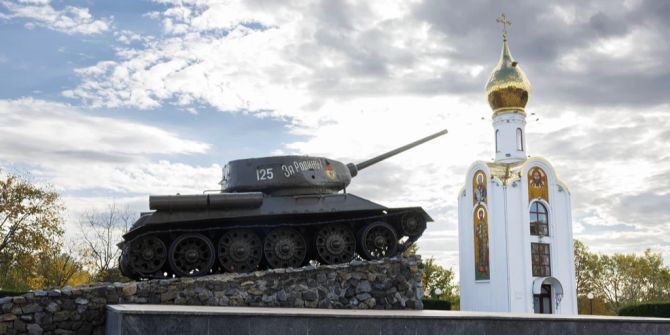 Tiraspol Transnistrien Moldau Kriegsdenkmal