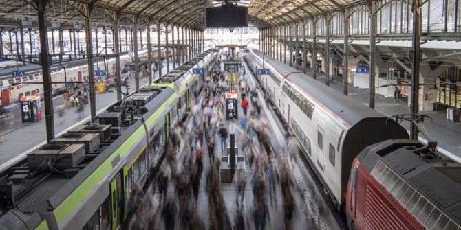Bahnhof Luzern.