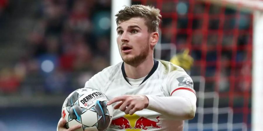 Hat mit RB Leipzig in der Königsklasse noch einiges vor: Torjäger Timo Werner. Foto: Jan Woitas/dpa-Zentralbild/dpa