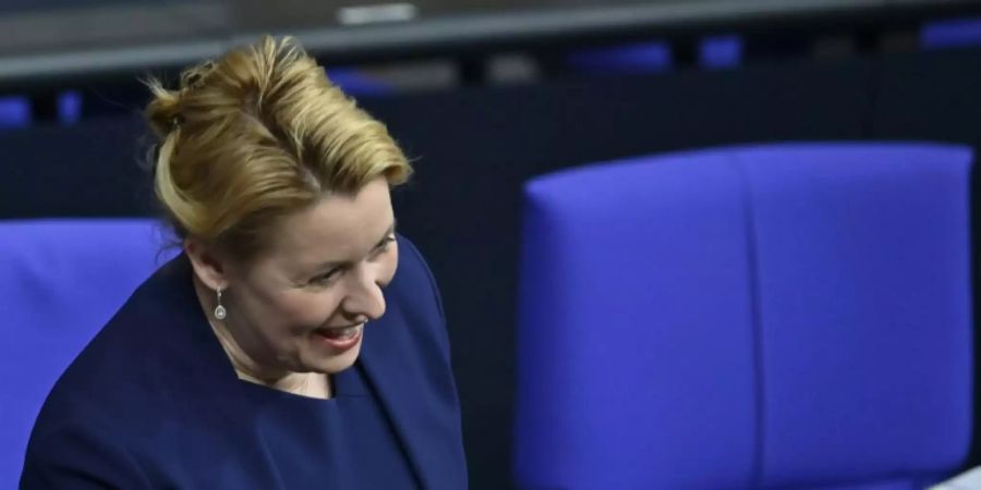 Bundesfamilienministerin Franziska Giffey