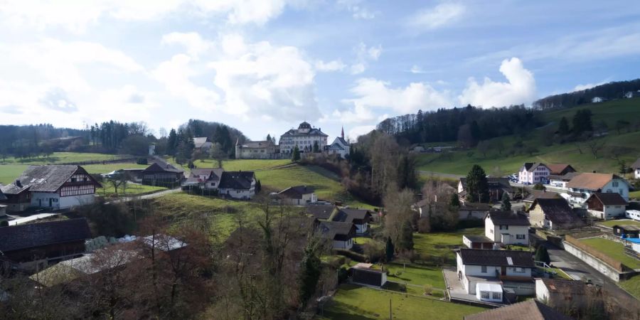 Die Stadt Wohlen im Aargau.