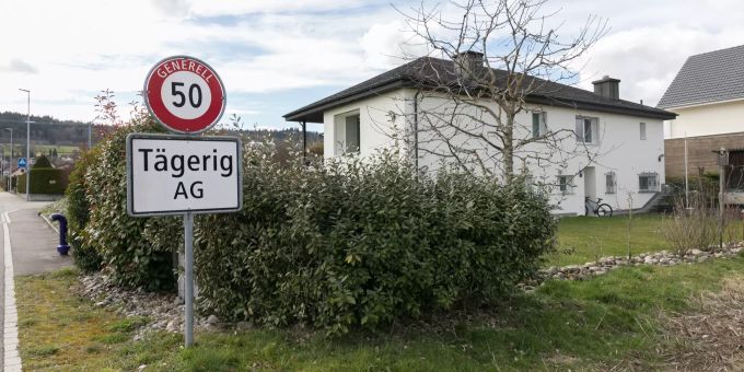 Tägerig Einfahrt von Mellingen - Tägerig Tägerig Einfahrt von Mellingen - Tägerig