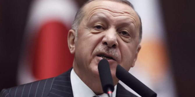 Türkischer Präsident Erdogan