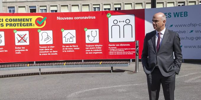 Nach Ostertagen - Alain Berset zieht eine positive Bilanz