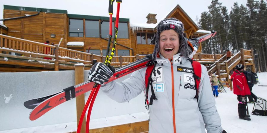 Der norwegische Ski-Fahrer Adrian Smiseth Sejersted.