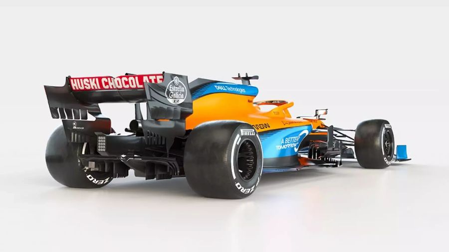 Der neue McLaren MCL35.