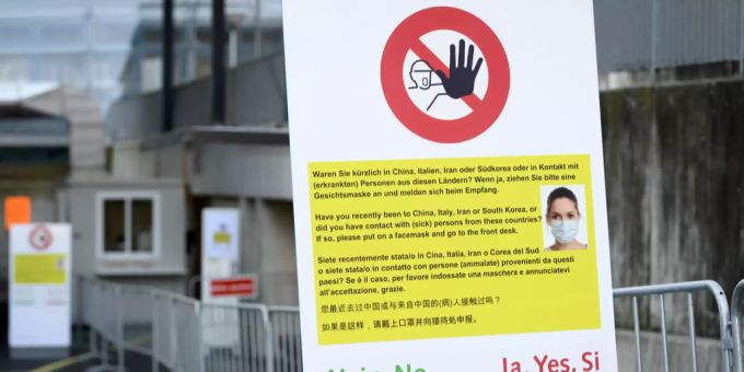 Diverse Events müssen aufgrund des Coronavirus abgesagt werden. Corona Virus Gemeinde