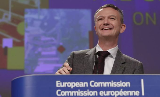 Der Kommissionssprecher Eric Mamer. EU Eric Mamer Kommissionssprecher