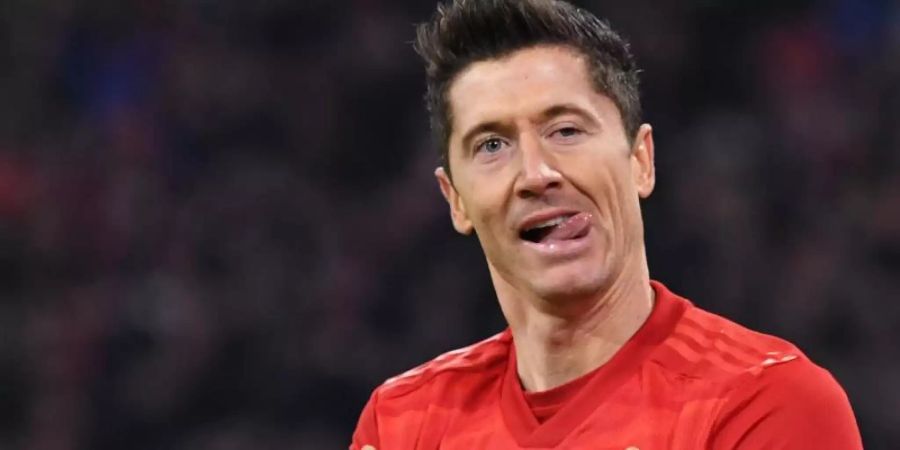 Ist beim FC Bayern für die Tore zuständig: Robert Lewandowski. Foto: Sven Hoppe/dpa