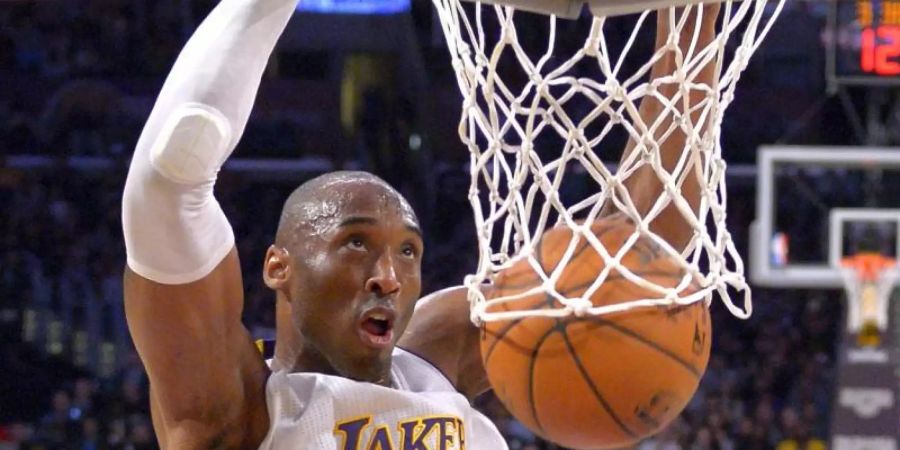 Eine Ikone der Sport-Geschichte: Kobe Bryant. Foto: Mark J. Terrill/AP/dpa