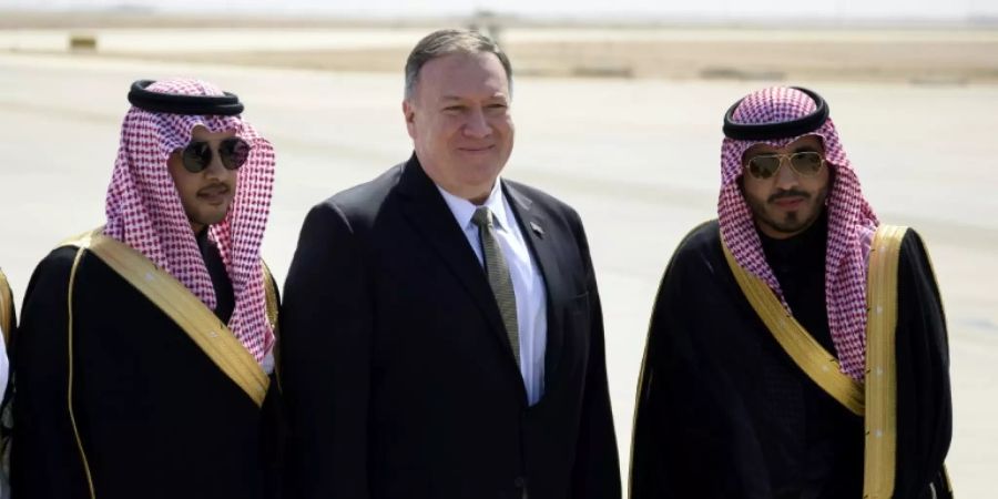 US-Aussenminister Mike Pompeo in Saudi-Arabien