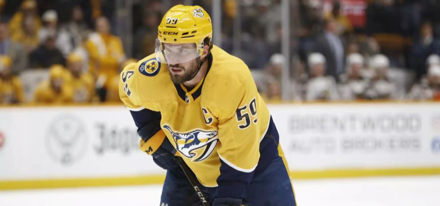 Roman Josi verliert mit Nashville in Chicago in der Verlängerung.