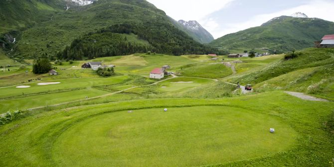 Andermatt Golfplatz
