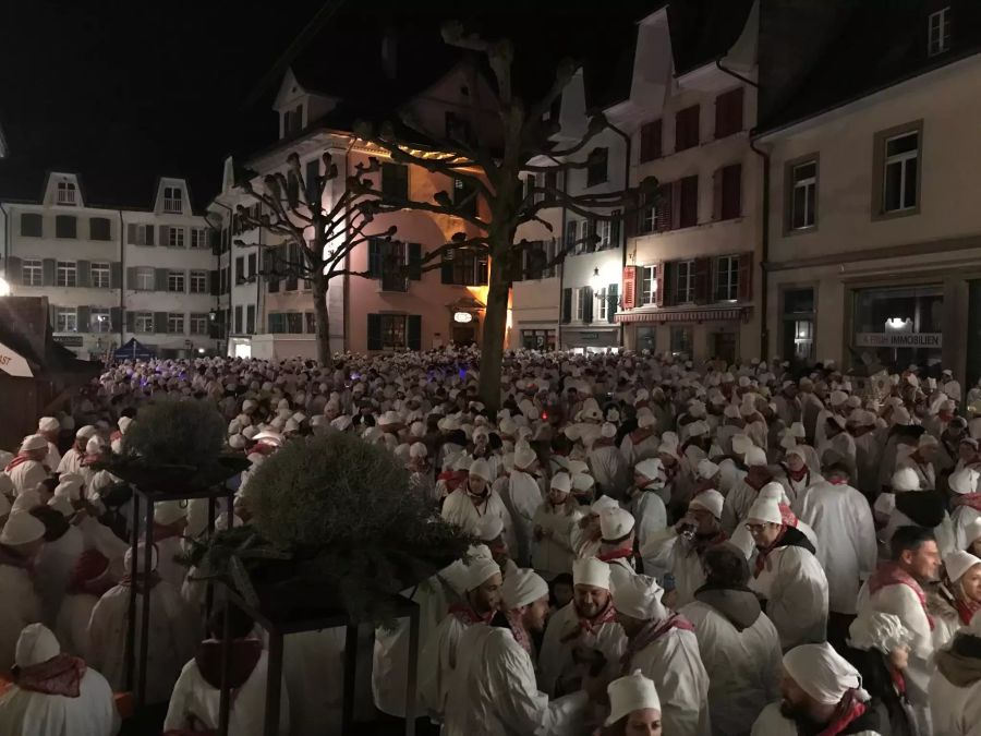 In Solothurn beginnt die Fasnacht traditionell mit der Chesslete.