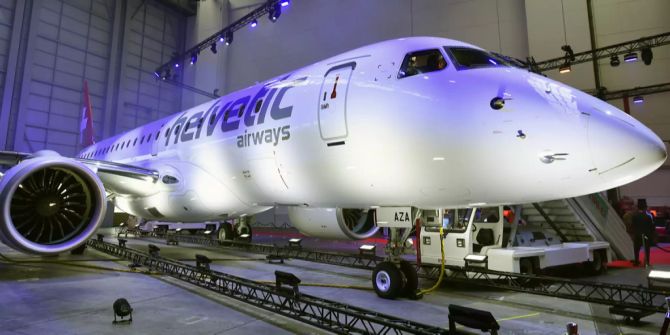 helvetic airways erste Embraer