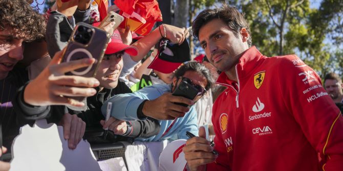 Carlos Sainz Ferrari Melbourne