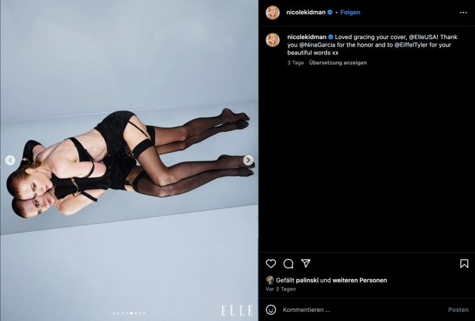 Diese Bilder von Nicole Kidman sorgen für Furore im Netz. Nicole Kidman