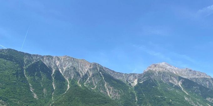 Das von der Kapo Wallis zu Verfügung gestellte Foto zum Unfall. Kapo Wallis