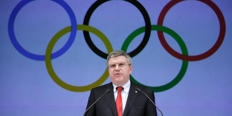 Der Präsident des Internationalen Olympischen Komitees (IOC): Thomas Bach.