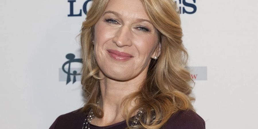 Steffi Graf 2013 auf dem Roten Teppich einer Veranstaltung - ein seltenes Bild.