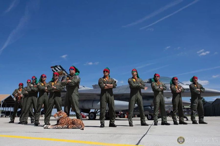 Die «Jaguares» aus Portugal gewinnen den «Silver Tiger» beim «Nato Tiger Meet» von 2019.