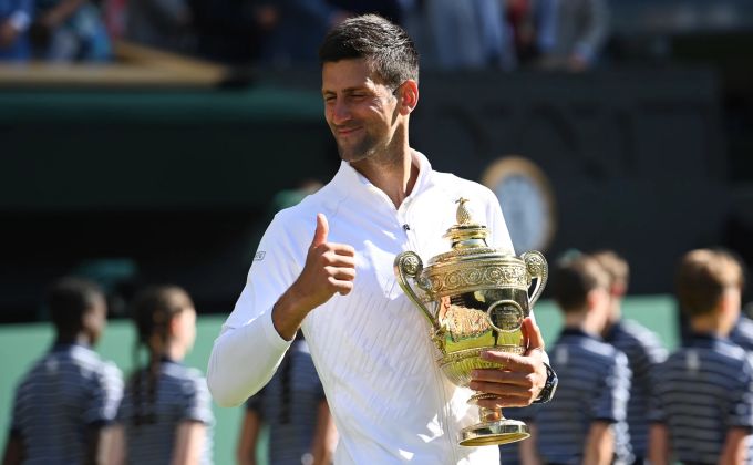 Novak Djokovic hat nur noch einen Grand-Slam-Titel weniger auf dem Konto als Rafael Nadal. Novak Djokovic