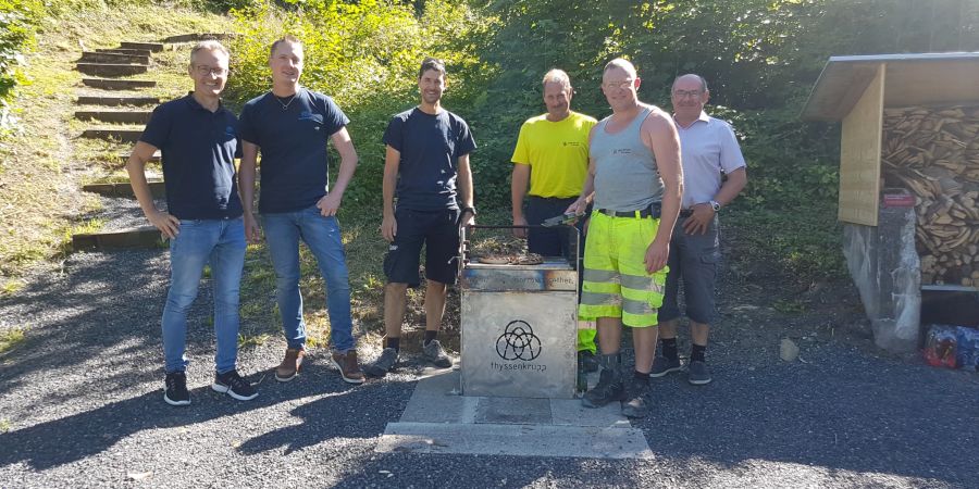 Grillstelle im Bruggtobel