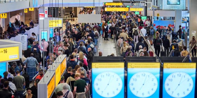 Flughafen Chaos