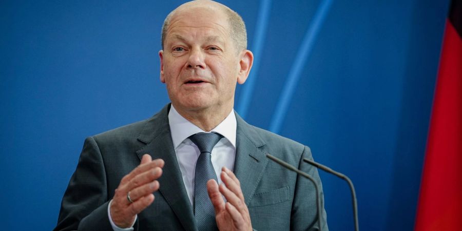 Bundeskanzler Olaf Scholz.