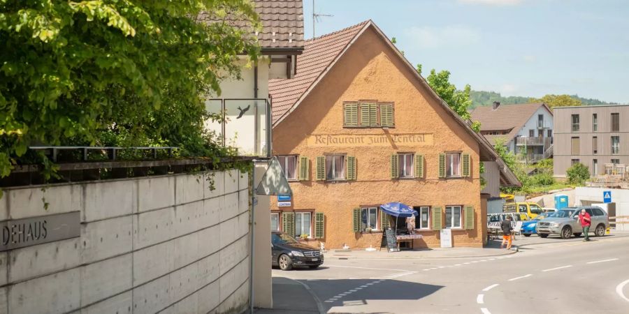 Oberdorfstrasse in Stetten (AG).