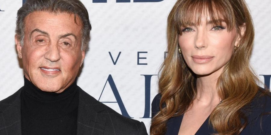 Sylvester Stallone und seine Frau Jennifer bei einer Filmpremiere 2019.