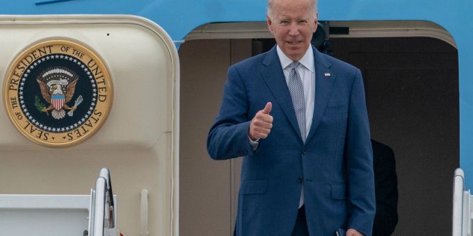 Joe Biden wird in Saudi-Arabien auch Kronprinz Mohammed bin Salman treffen. biden