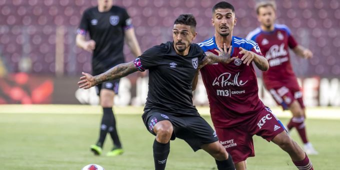 Gegen West Ham hat Servette das Nachsehen. West Ham Servette