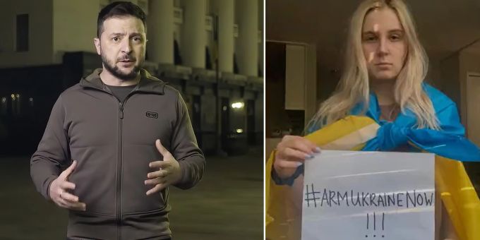 «Sag's Freunden» - Selenskyj will mit Social Media an mehr Waffen kommen