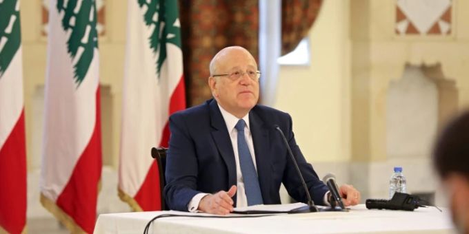 Libanons Regierungschef Nadschib Mikati Nadschib Mikati libanon
