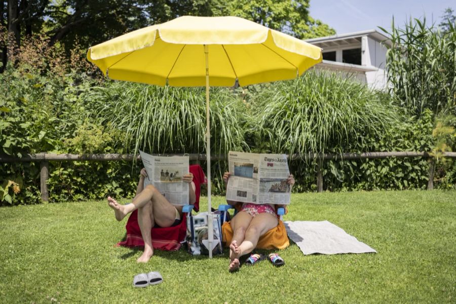 Die Temperaturen steigen auf bis zu 30 Grad.