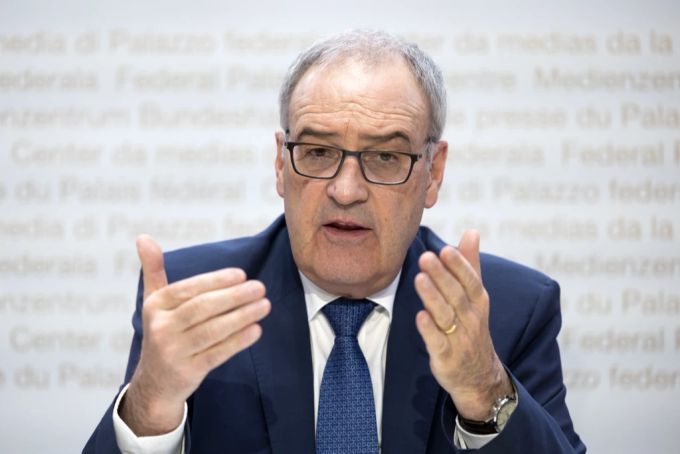 Bundesrat Guy Parmelin. staatssekretariat für wirtschaft seco