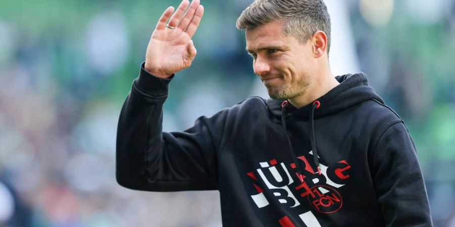 Nürnbergs Trainer Robert Klauss hat seinen Vertrag verlängert.