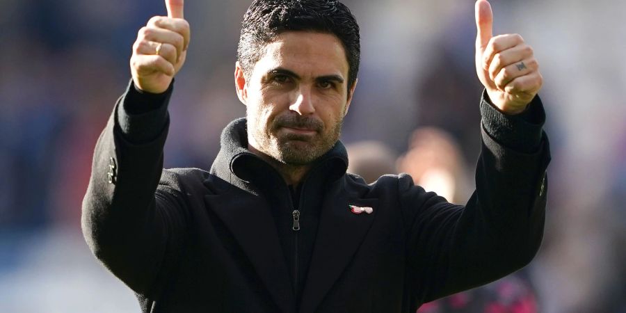 Coach Mikel Arteta bleibt beim FC Arsenal.