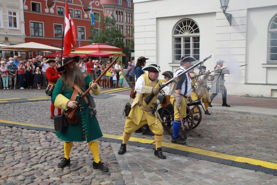 Das Schwedenfest in Wismar.