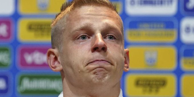 Vor WM-Playoff - «Wollen Frieden!»: Ukraine-Star bricht in Tränen aus