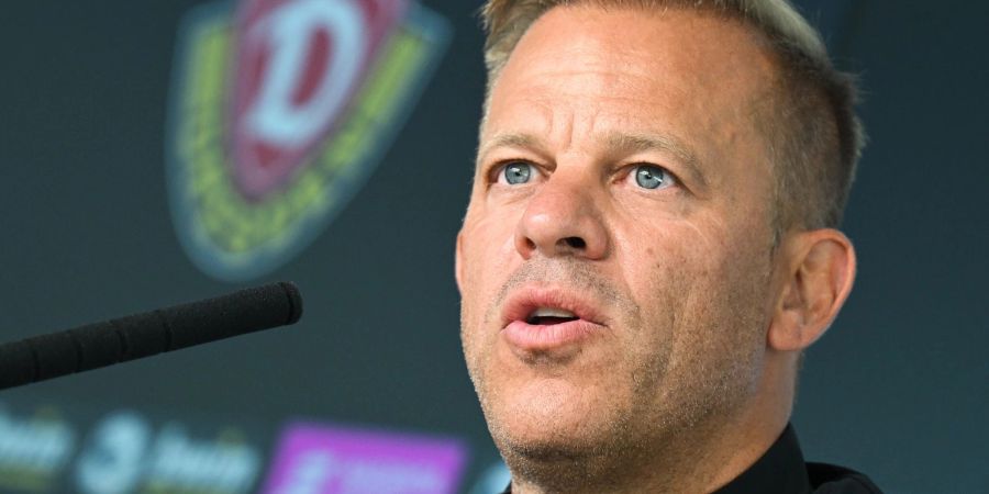 Neuer Trainer von Dynamo Dresden: Markus Anfang.