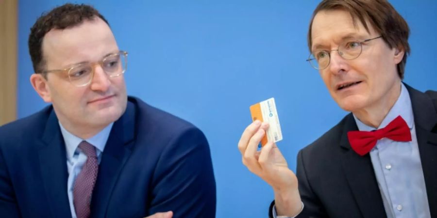 Jens Spahn und Karl Lauterbach