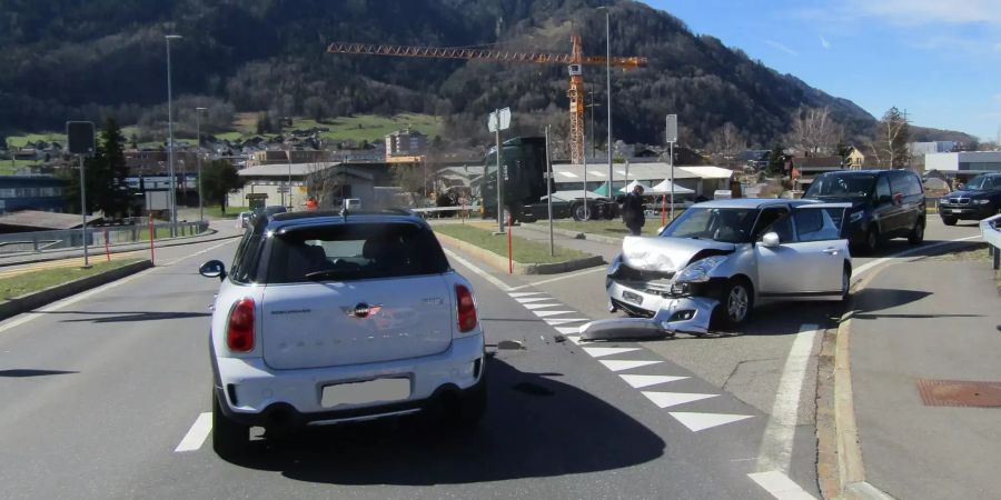 Verkehrsunfall in Bilten