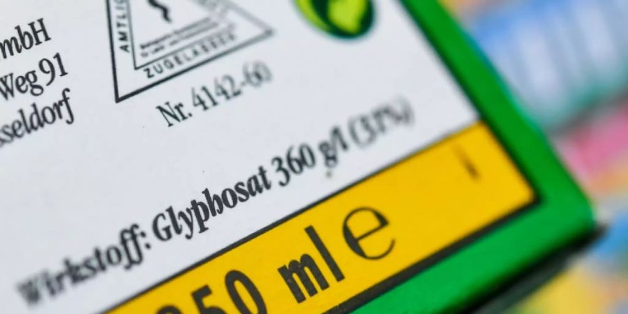 Unkrautvernichtungsmittel mit Glyphosat