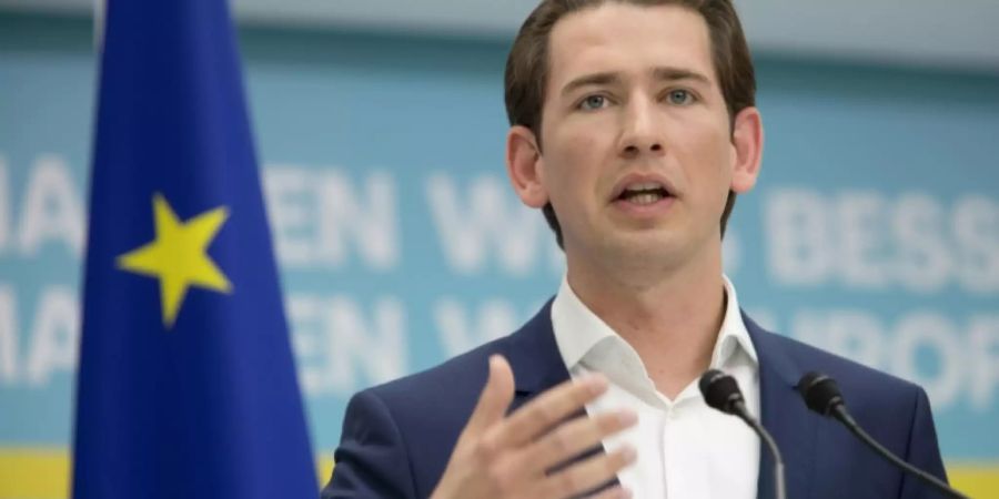 Österreichs Kanzler Sebastian Kurz