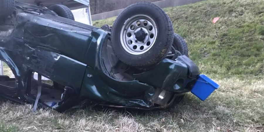 Dre Unfall in Gansingen