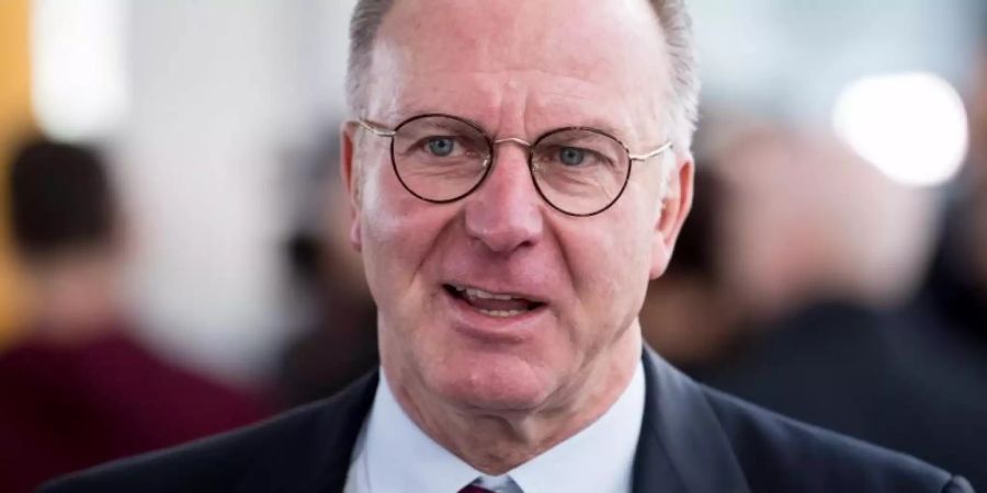 Rummenigge dementiert Berichte über ein mögliches Kovac-Aus. Foto: Sven Hoppe