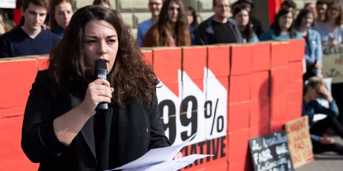 Tamara Funiciello tritt als JUSO-Präsidentin ab. Tamara Funiciello